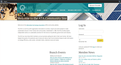Desktop Screenshot of community.ata.org.au