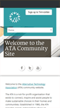 Mobile Screenshot of community.ata.org.au